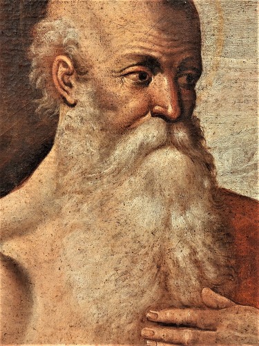 Antiquités - Saint Jerome, Venetian school of the 16th century